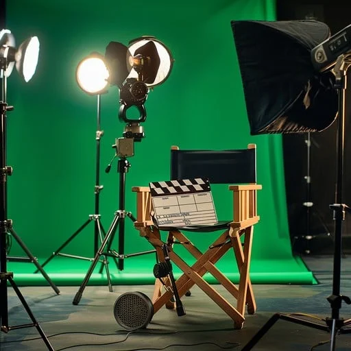 51短视频专业拍摄棚内景